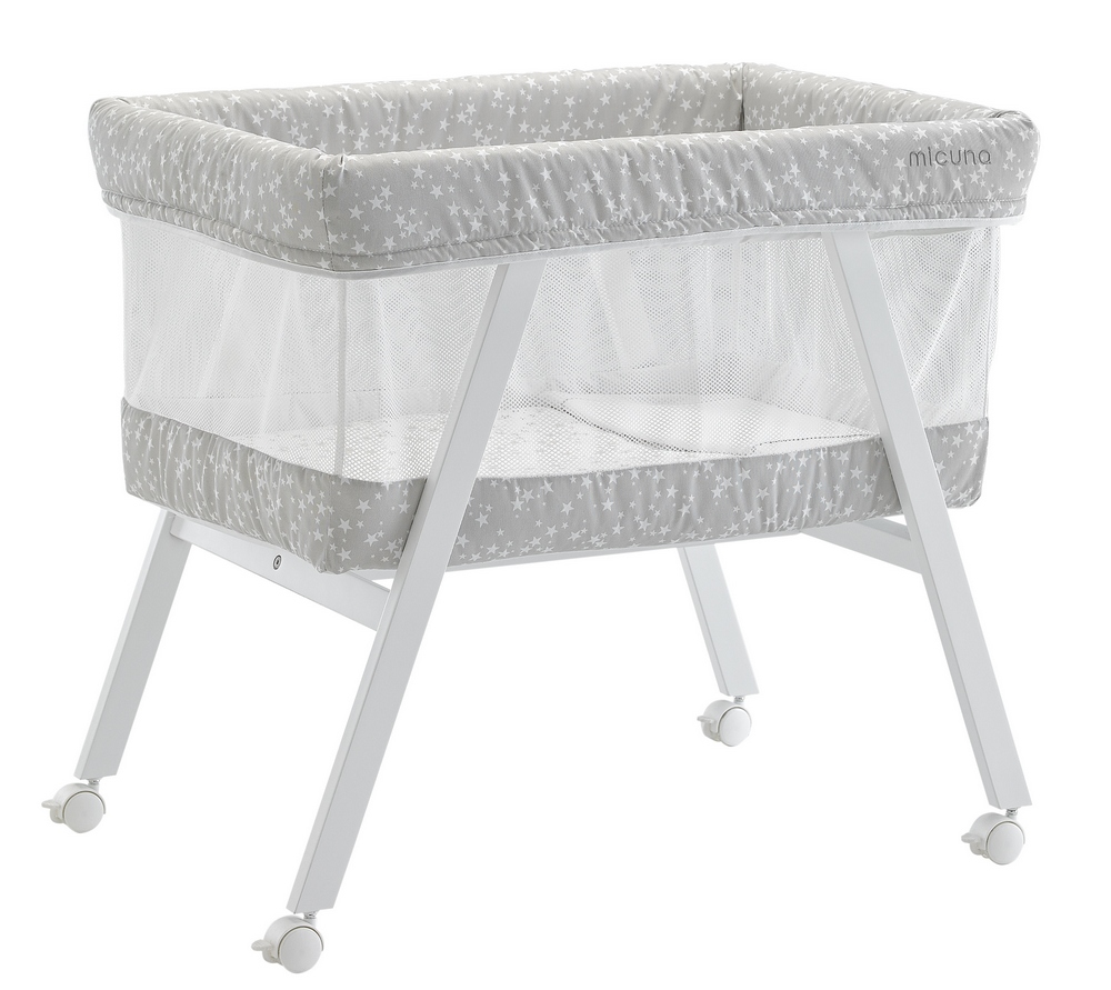 Колыбель Micuna Fresh Mini MO-1560 White/Stars