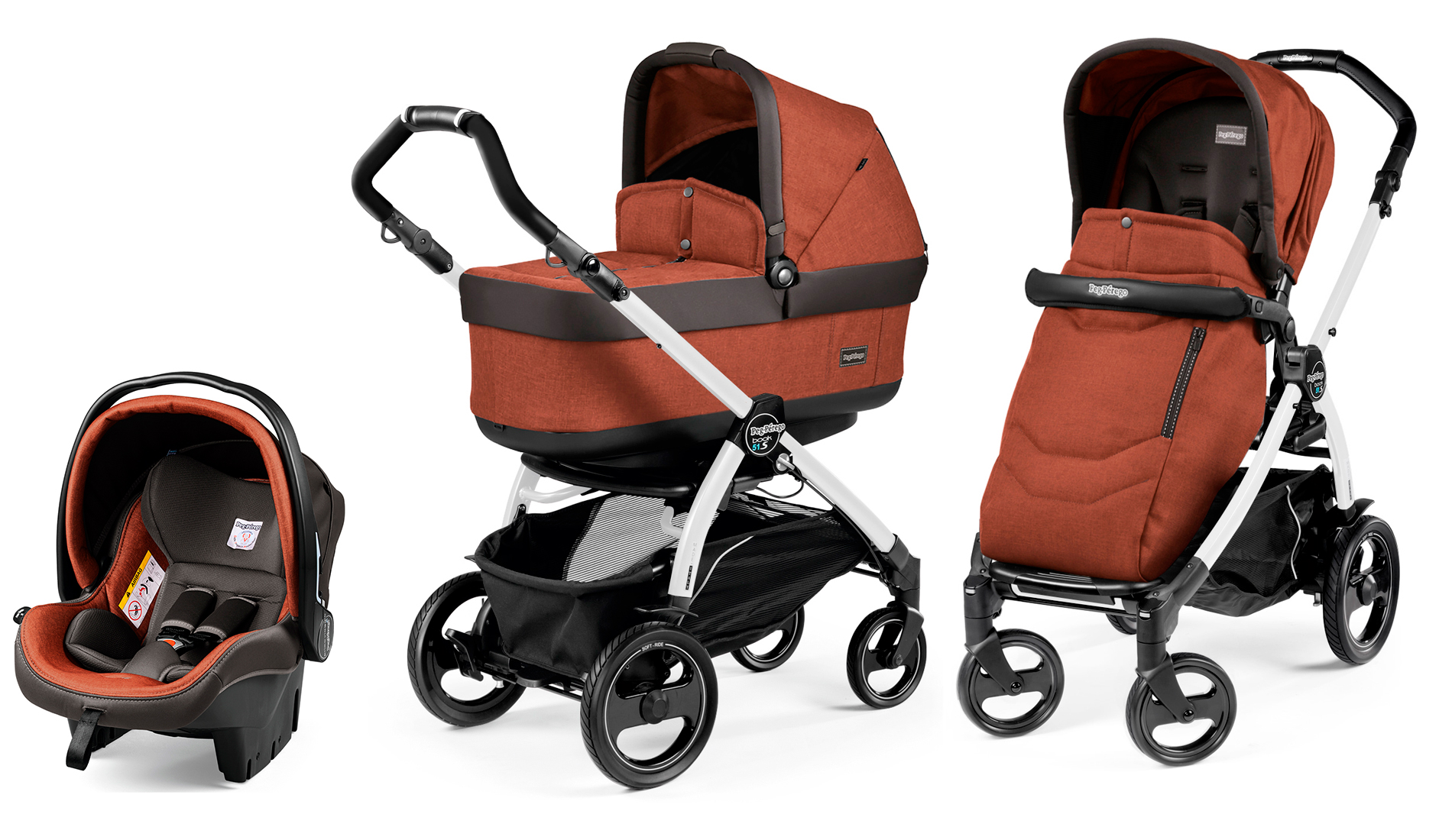 Peg-Perego Book 51S Pop Up Modular Terracotta