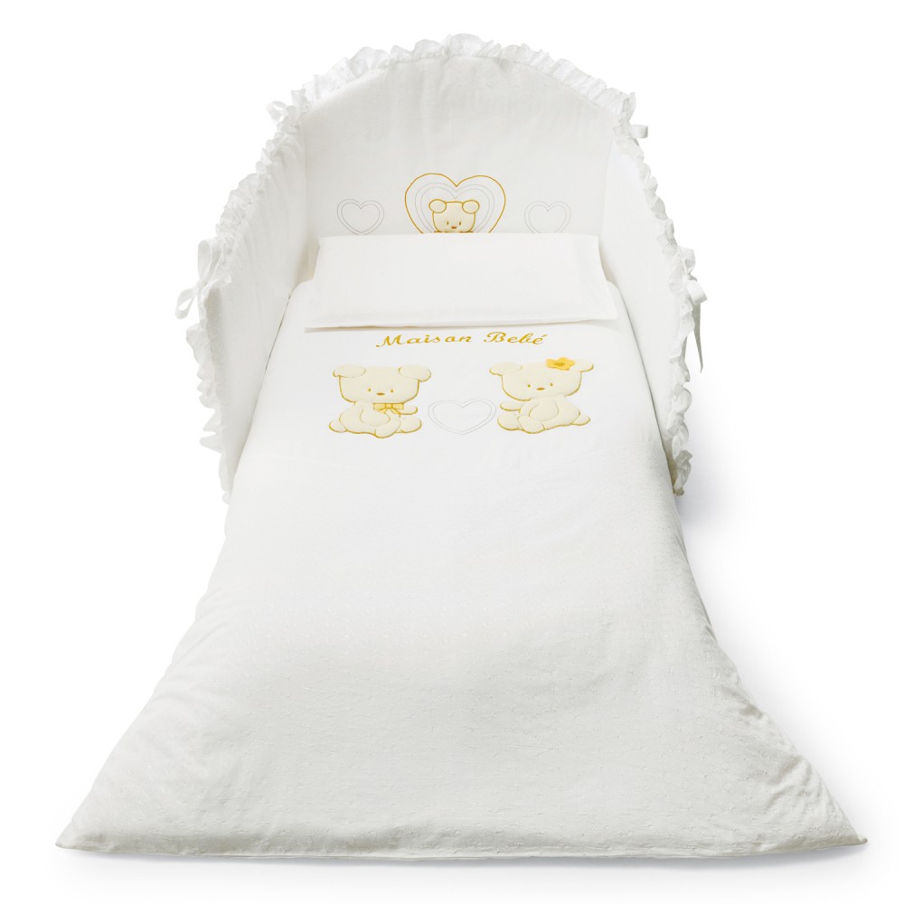 Детская комната Pali Smart Maison Bebe Комплект постельного белья 3 предмета Maison Bebe