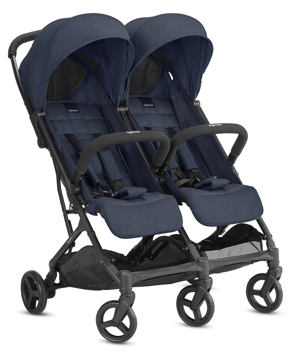 Прогулочная коляска для двойни Inglesina Twin Sketch Navy