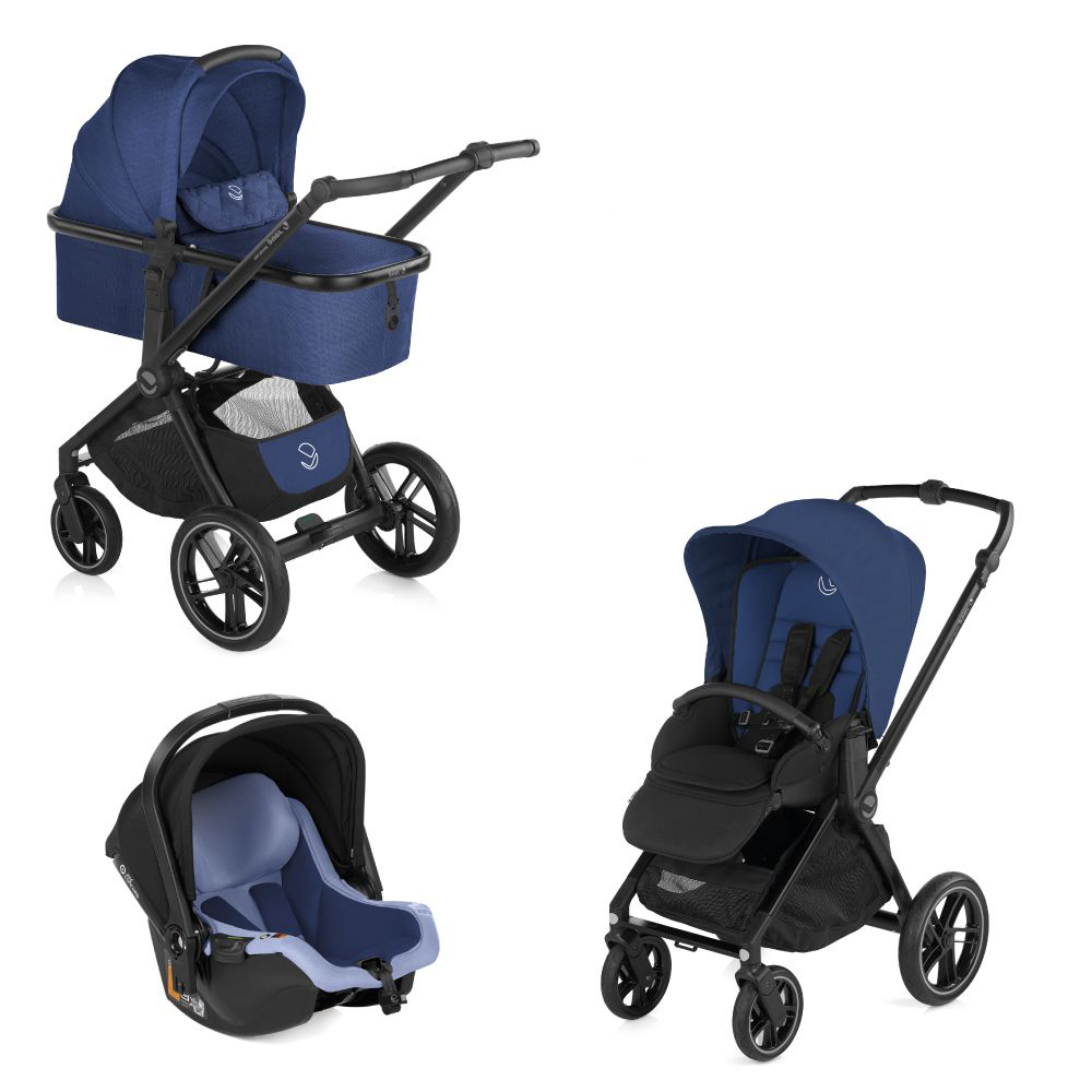 Коляска 3 в 1 Jane Muum Pro Lazuli Blue