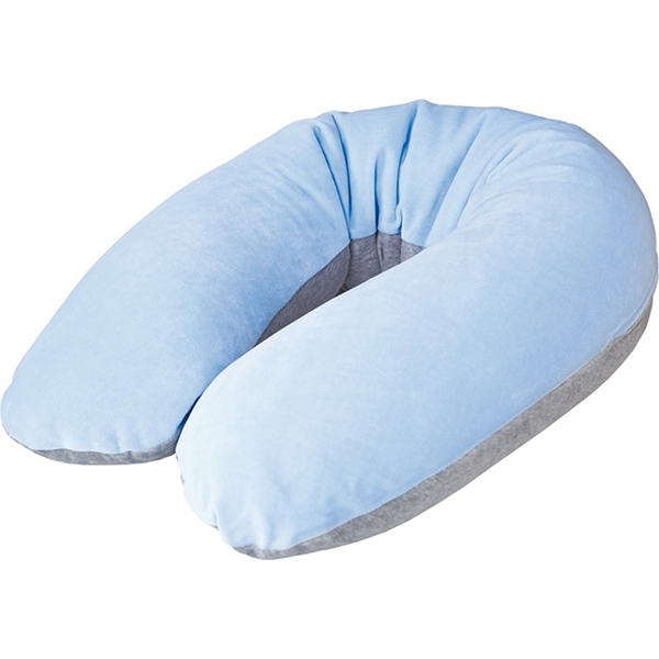 Подушка для кормления Ceba Baby Physio Multi велюровая Blue/Grey