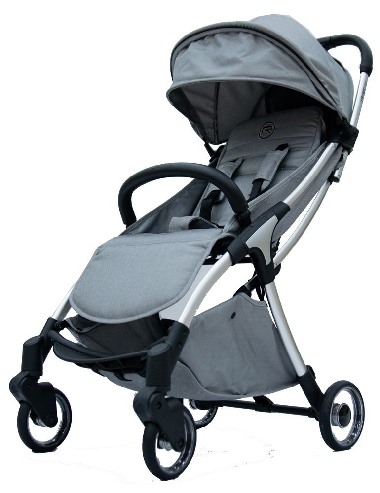 Прогулочная коляска RYAN PRIME Light shiny gray