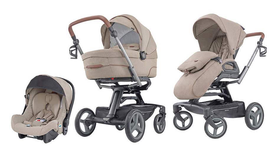 Коляска 3 в 1 Inglesina Quad QUATTRO System RODEO SAND