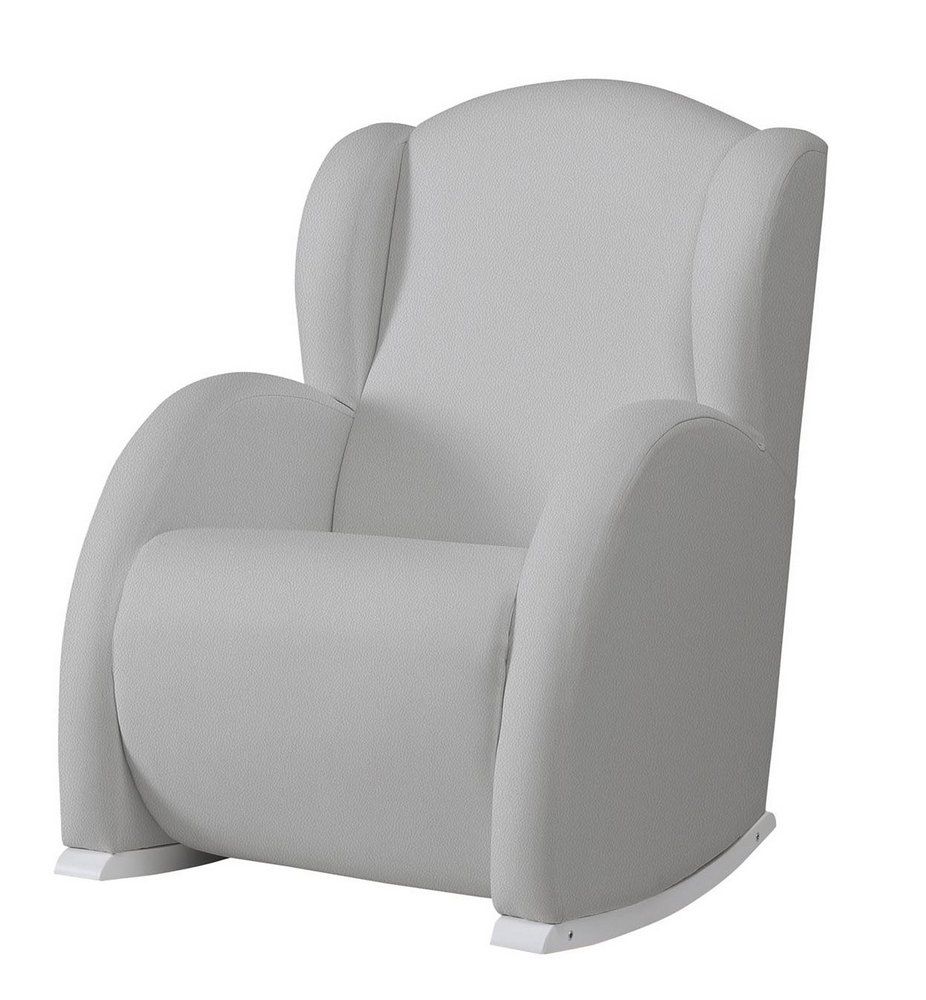 Кресло-качалка Micuna Wing/Flor White/Grey