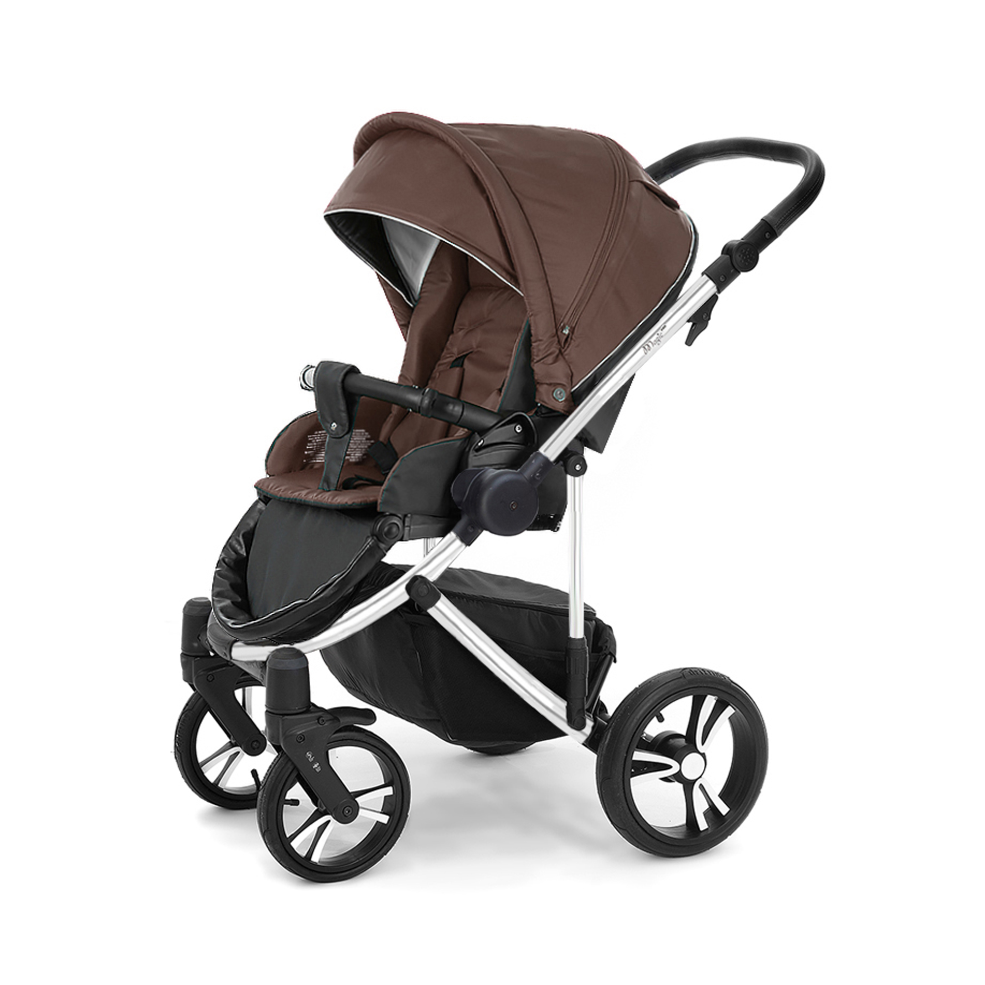 Прогулочная коляска Esspero Magic Pro Alu (шасси Chrome) Brown