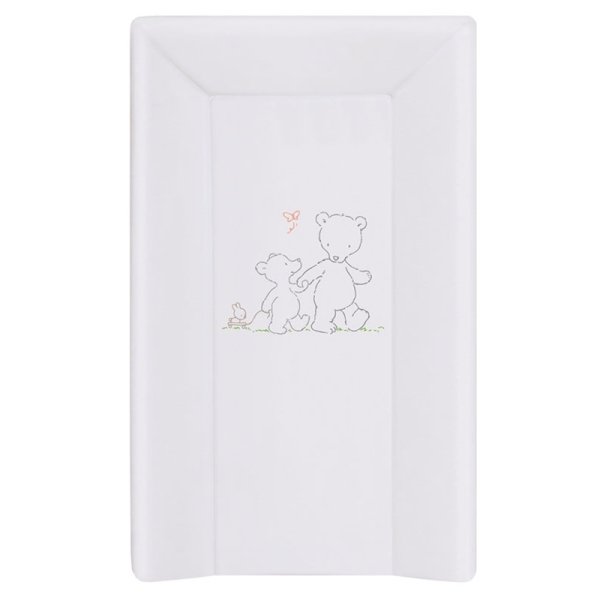 Пеленальный матрац Ceba Baby мягкий с изголовьем 70 см Papa Bear Grey