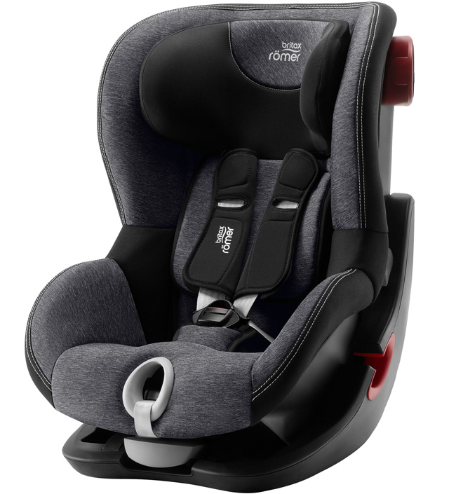 Автокресло Britax Römer King II Black Series Graphite Marble Highline