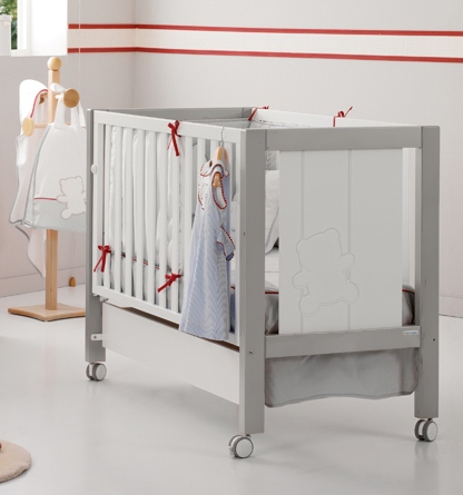 Детская кроватка Micuna Neus Relax Big 140х70 Grey/White