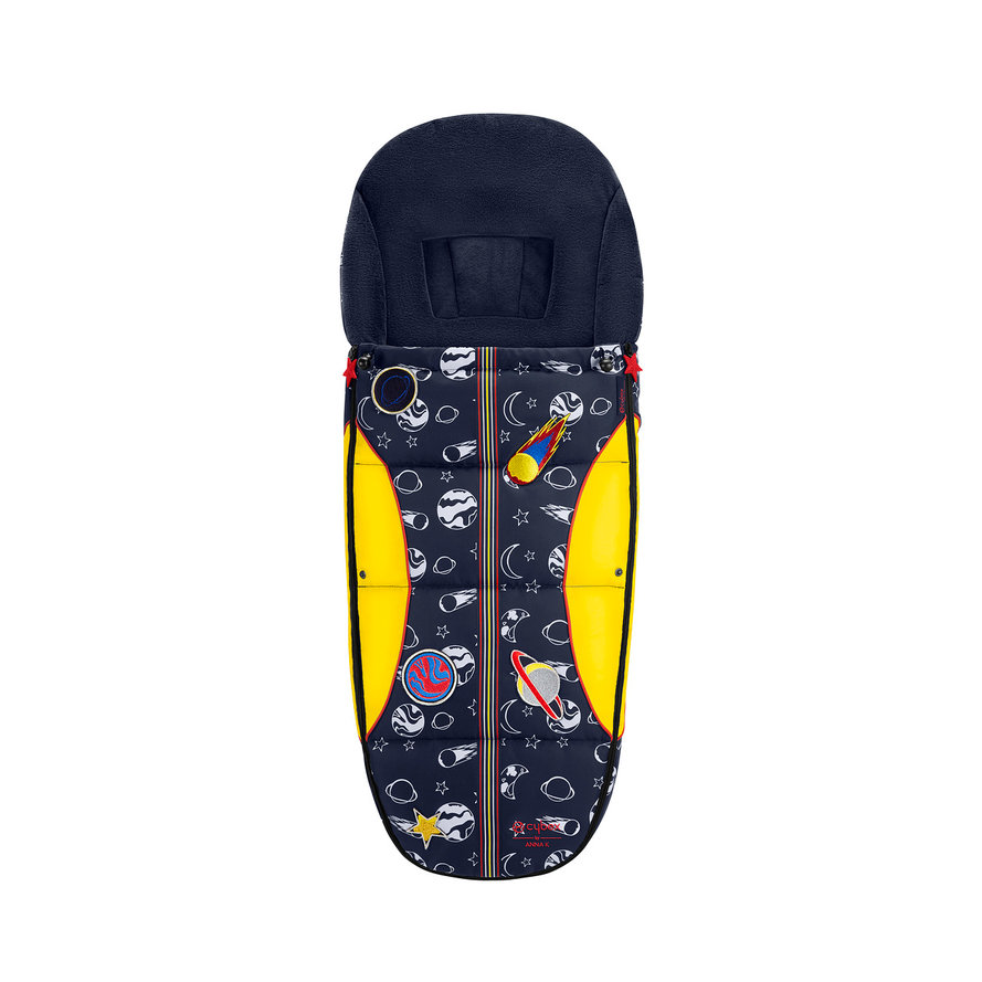 Накидка для ног для коляски Cybex PRIAM Space Rocket by Anna K