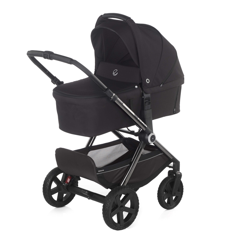 Коляска 2 в 1 JANE Crosslight 3 Silver Shadow Sweet Cold Black