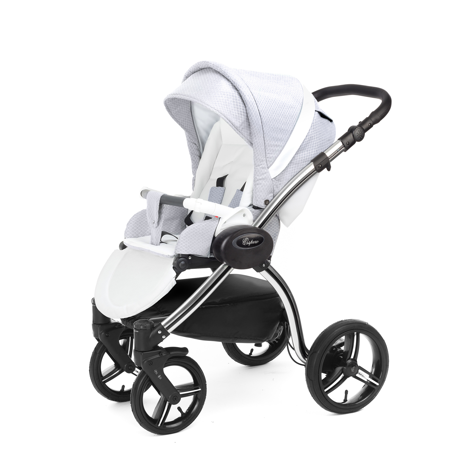 Прогулочная коляска Esspero Grand I-Nova (шасси Chrome) Grey Diamond