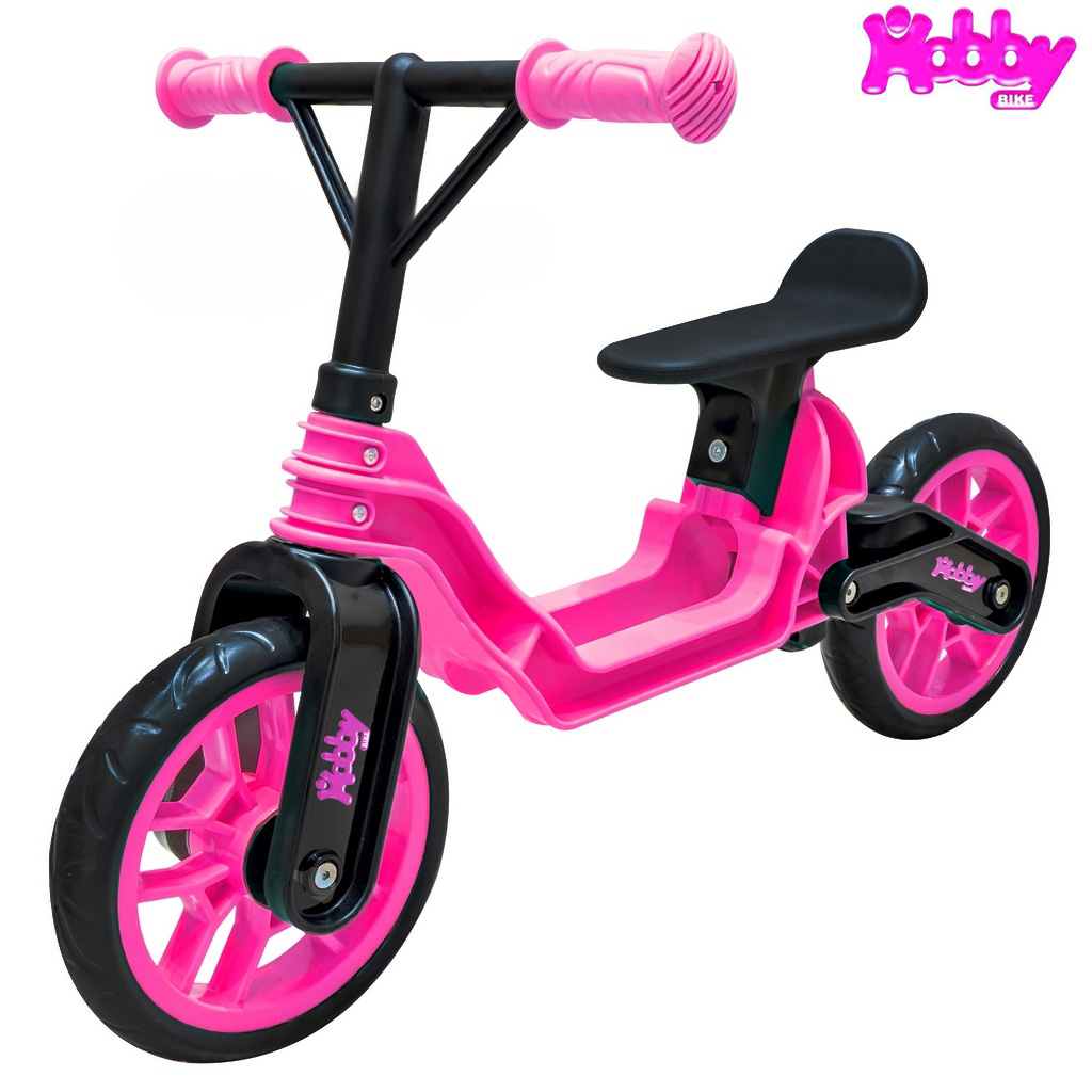 Беговел RT Hobby bike Magestic pink black