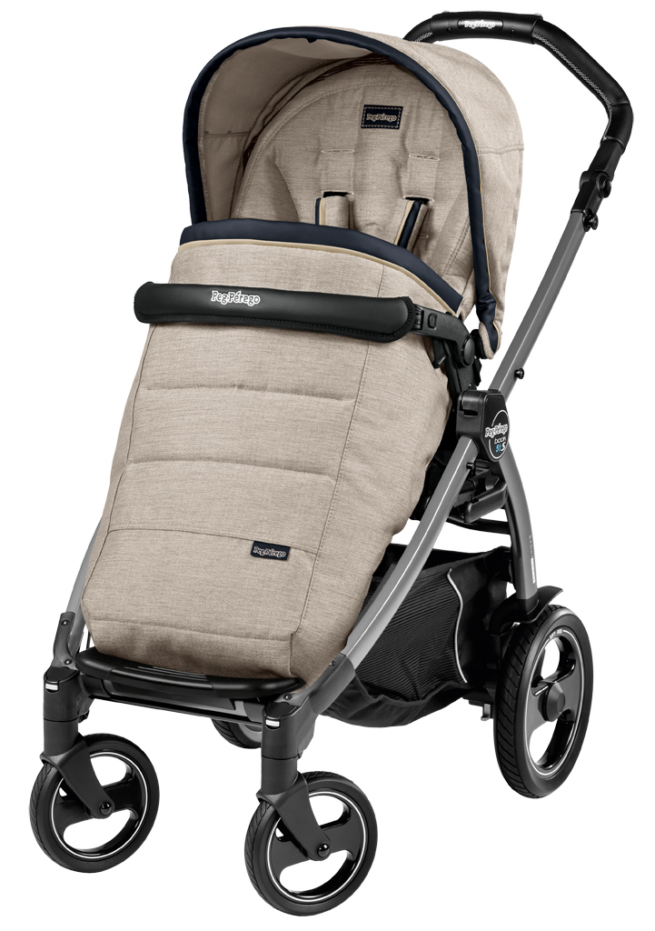 Прогулочная коляска Peg Perego Book 51 S Pop Up Completo (шасси Jet) Luxe Beige