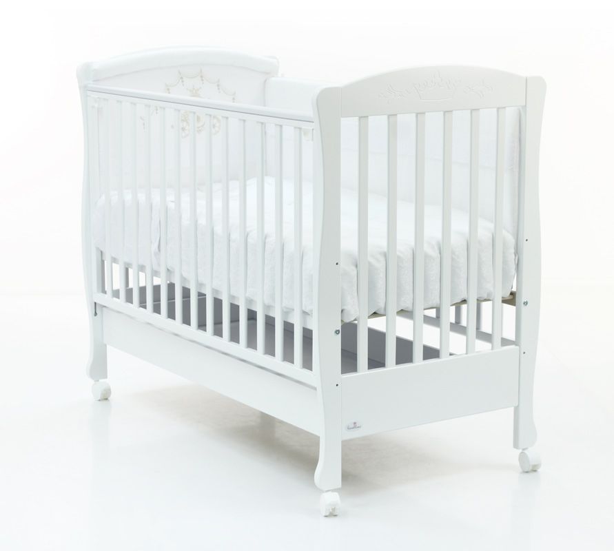 Кровать Fiorellino Infant 120*60 с ящиком white