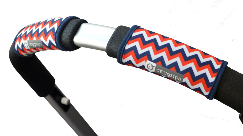 Чехлы Choopie CityGrips на ручки для универсальной коляски 366 chevron tri-color