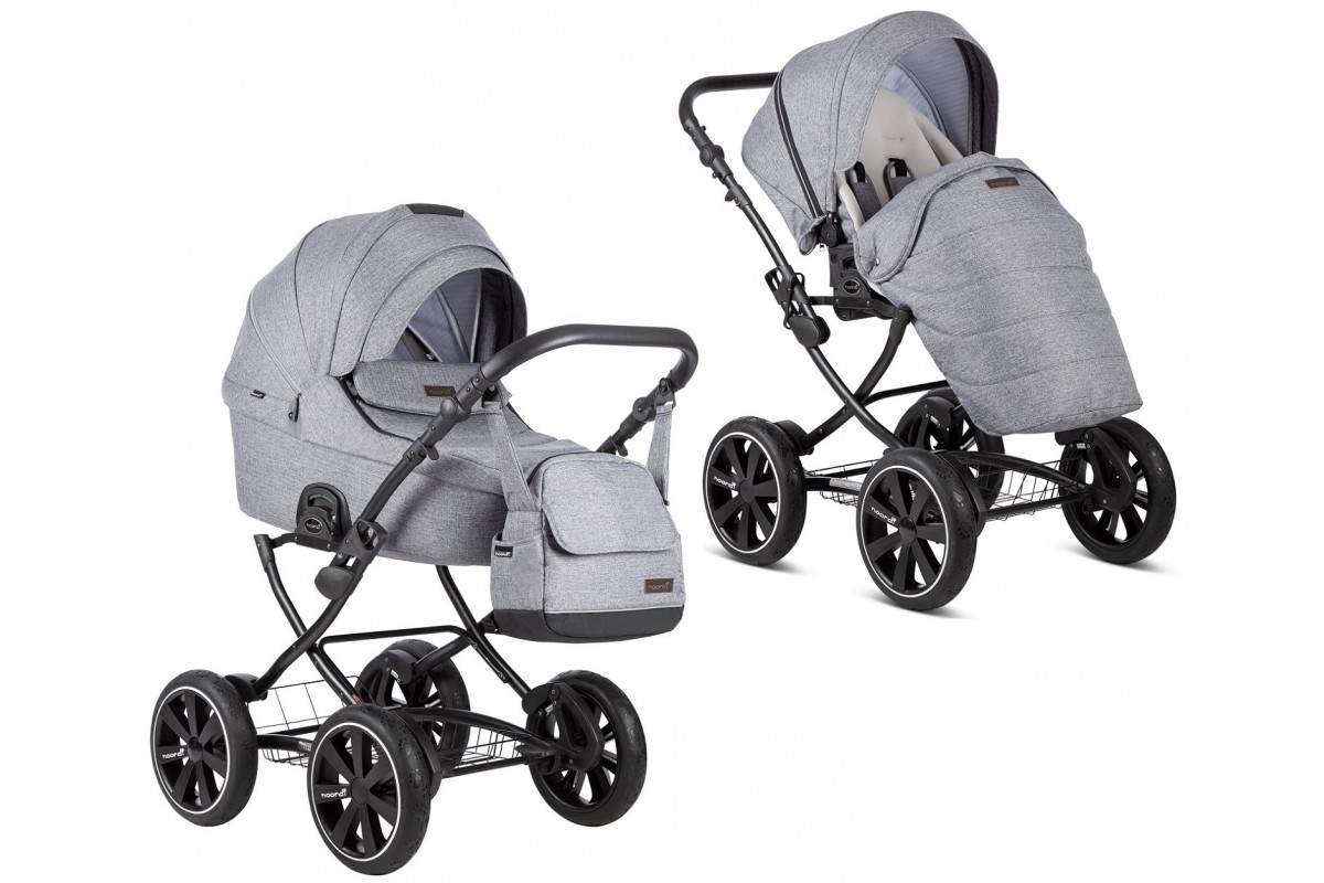 Коляска 2 в 1 Noordi Fjordi Classic Grey 814/1