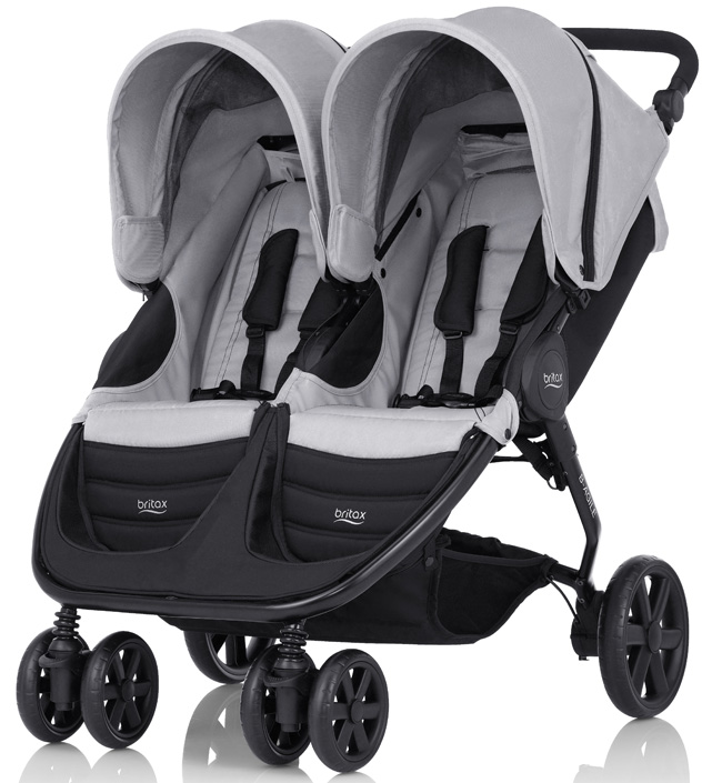 Коляска для двойни Britax Römer B-Agile Double Steel Grey