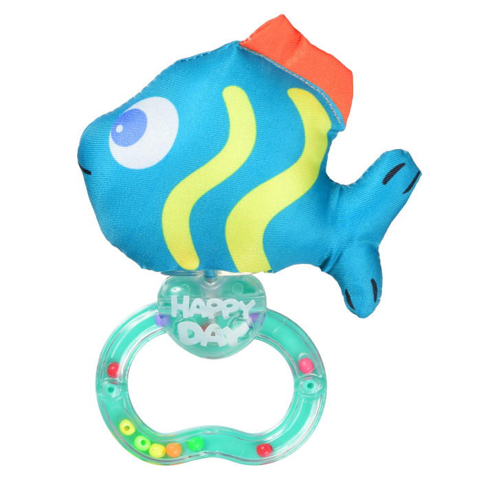 Погремушка Uviton sea friends арт.0605 бирюзовая рыбка