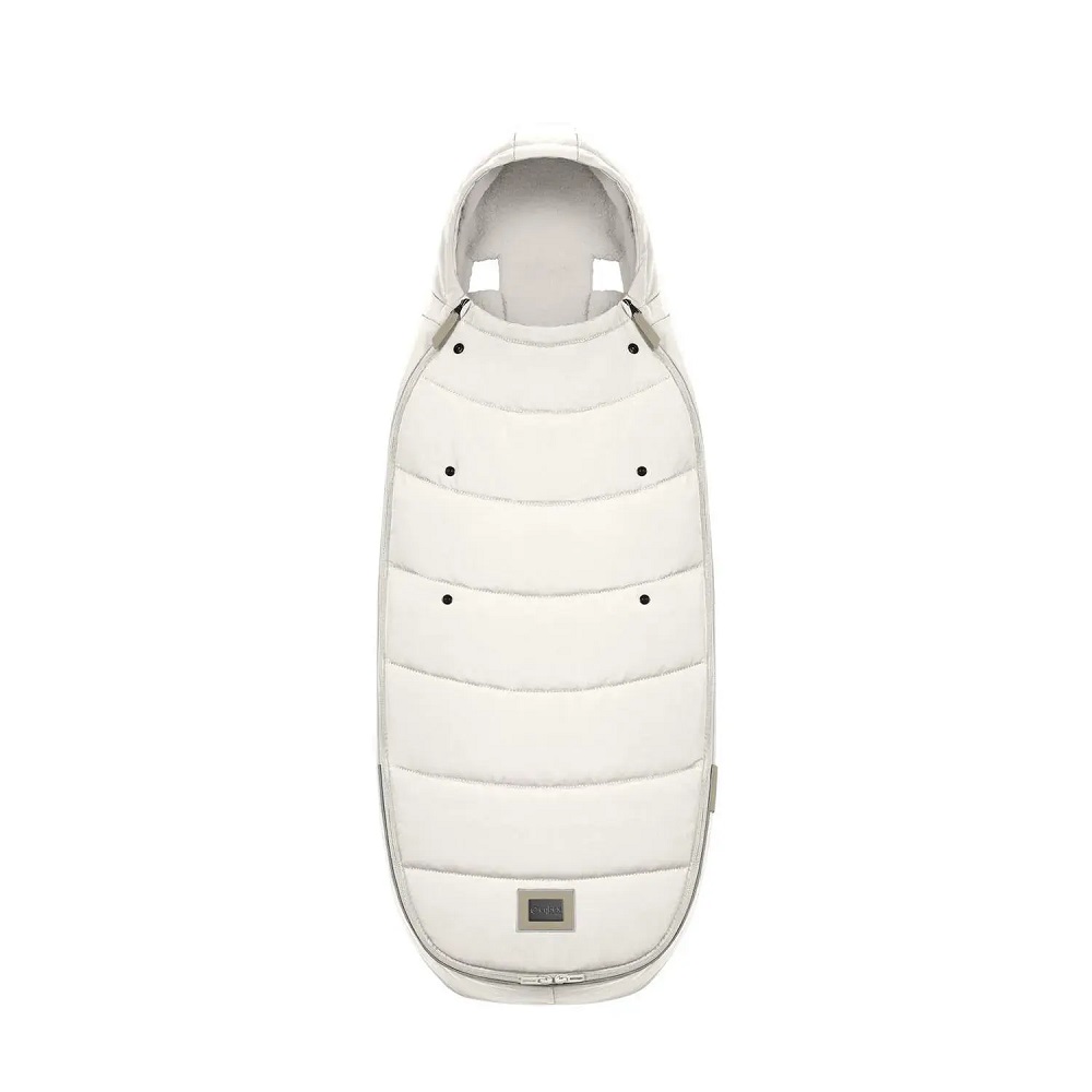 Теплый конверт в коляску Cybex Platinum Footmuff Off White