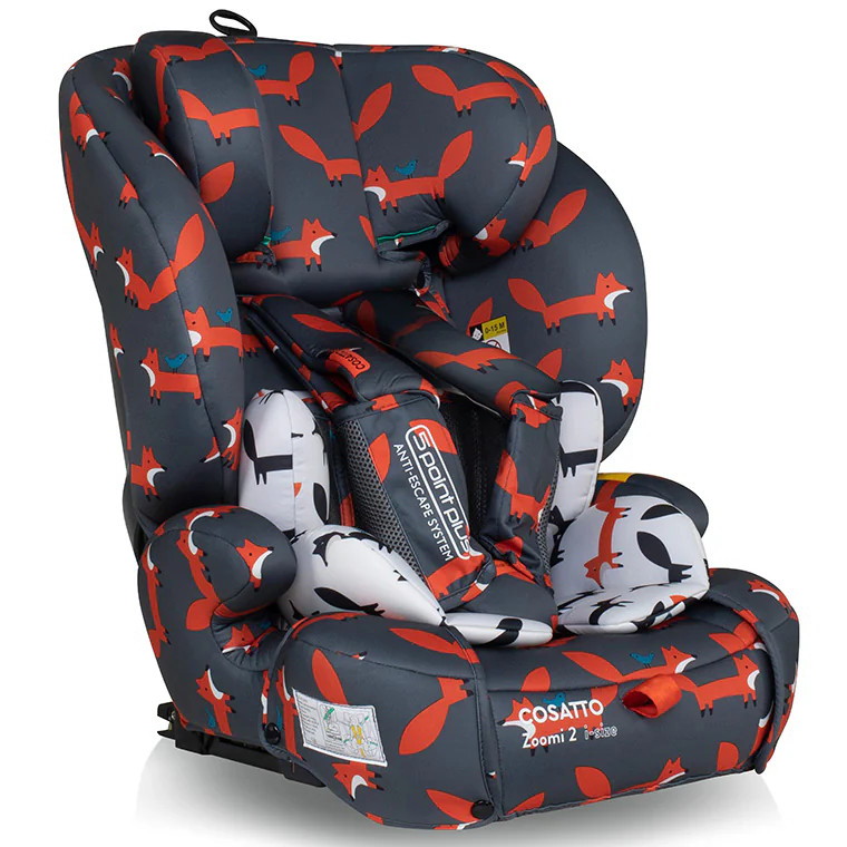 Автокресло Cosatto ZOOMI 2 Charcoal Mister Fox