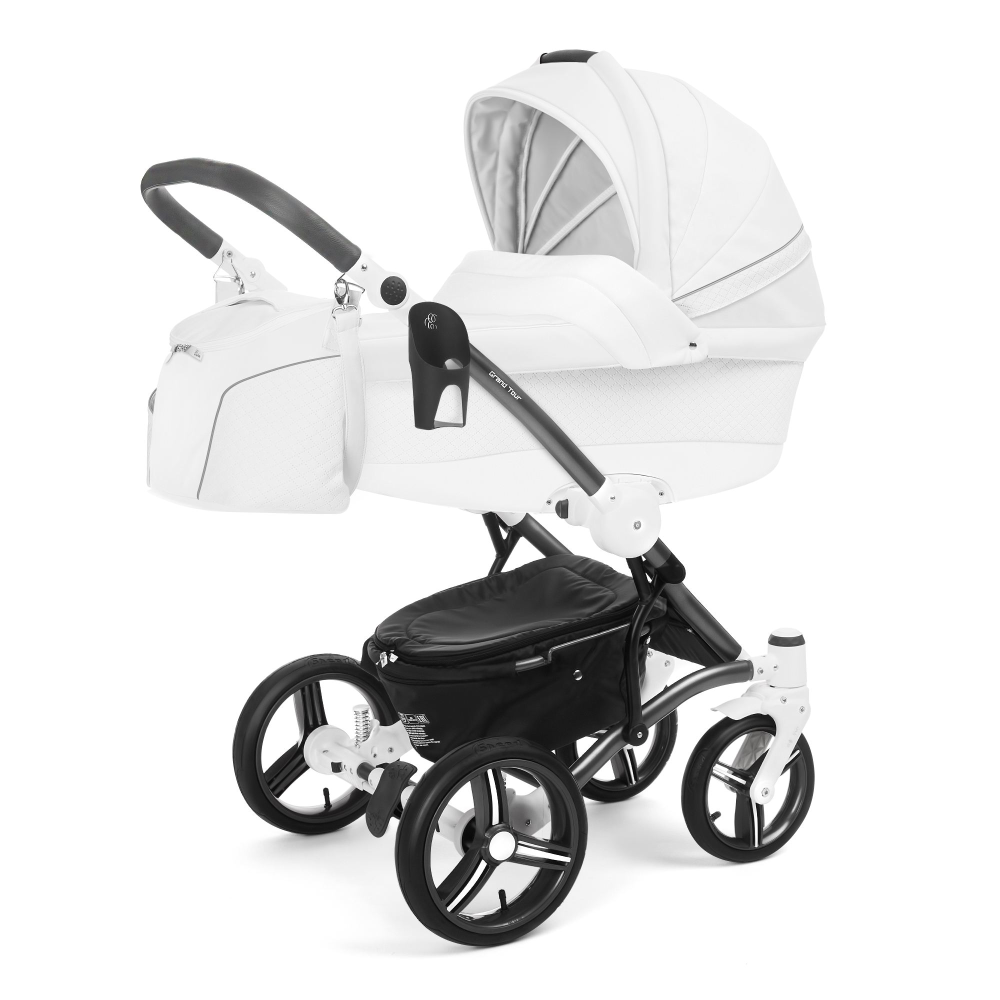 Коляска для новорожденных Esspero Grand Tour (шасси White)