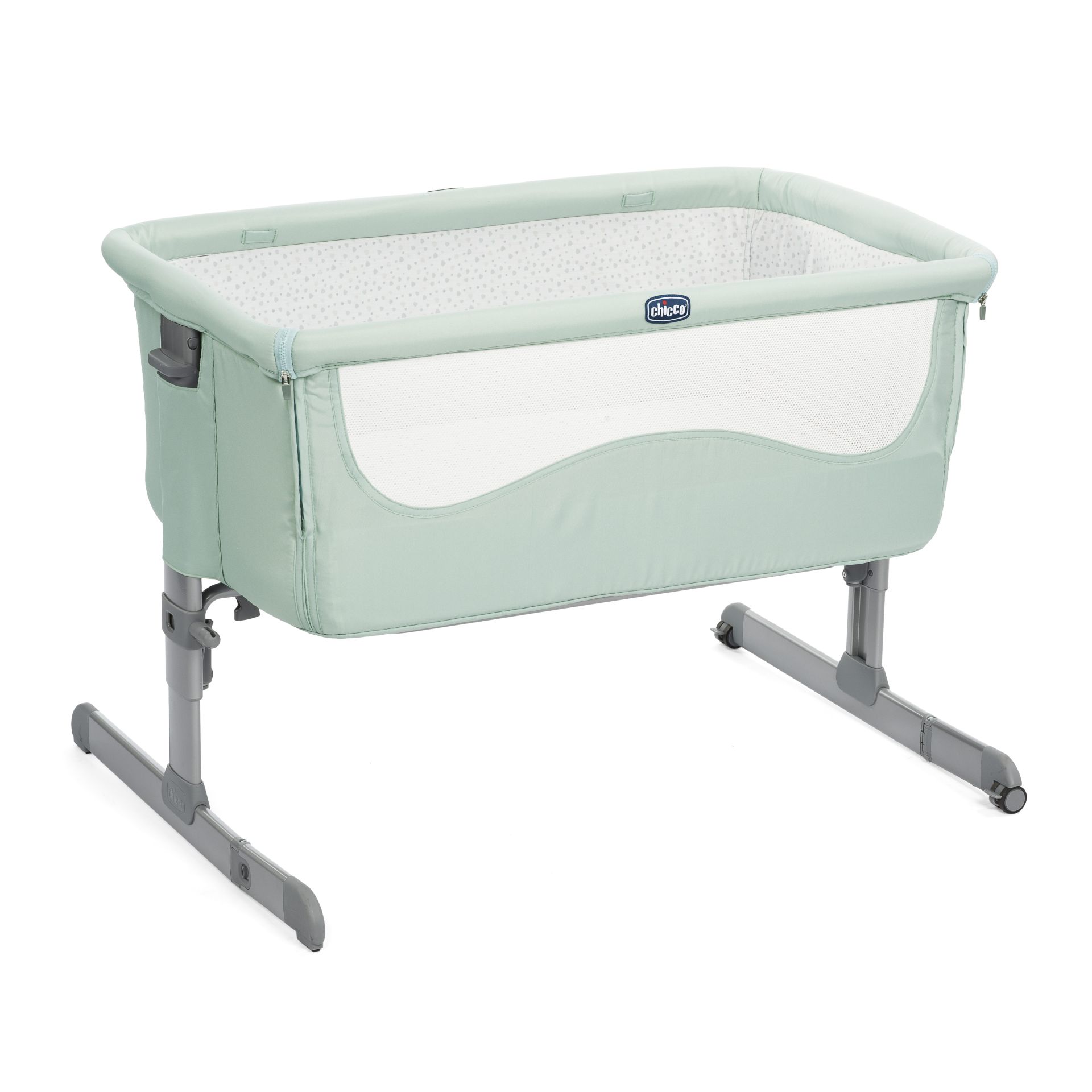 Кроватка Chicco Next2Me Dusty Green