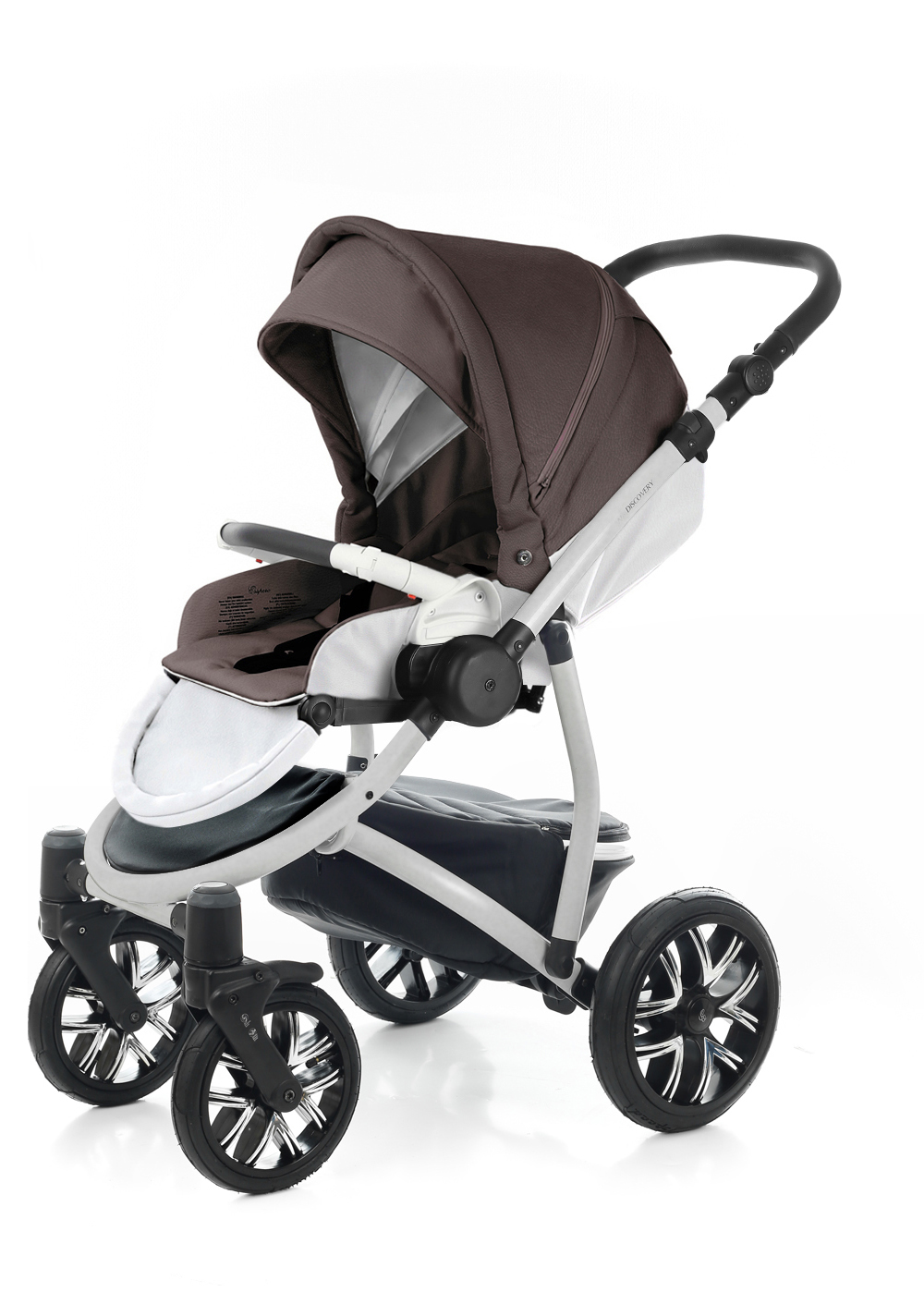 Прогулочная коляска Esspero Grand Discovery (шасси Grey) Cacao leatherette