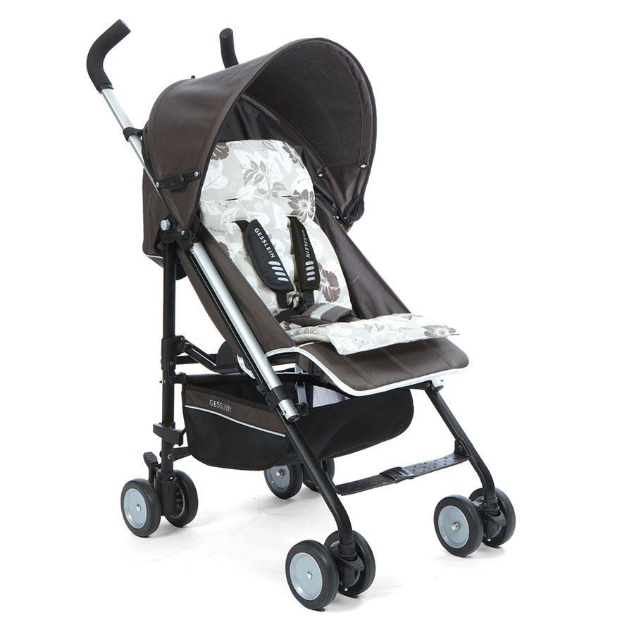 Прогулочная коляска Gesslein S5 2+4 SPORT ANTRAZIT Антрацит