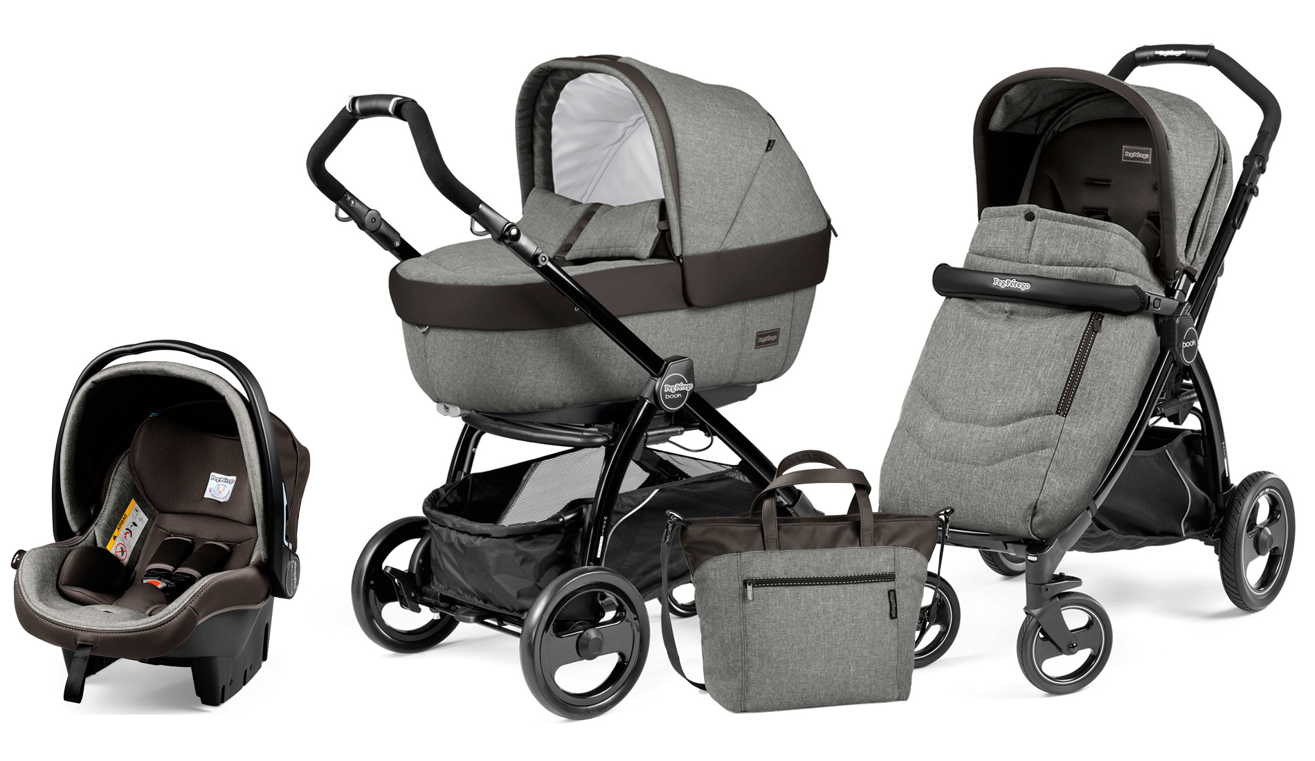 Коляска 3 в 1 Peg Perego Book Plus Elite Set Modular Atmosphere