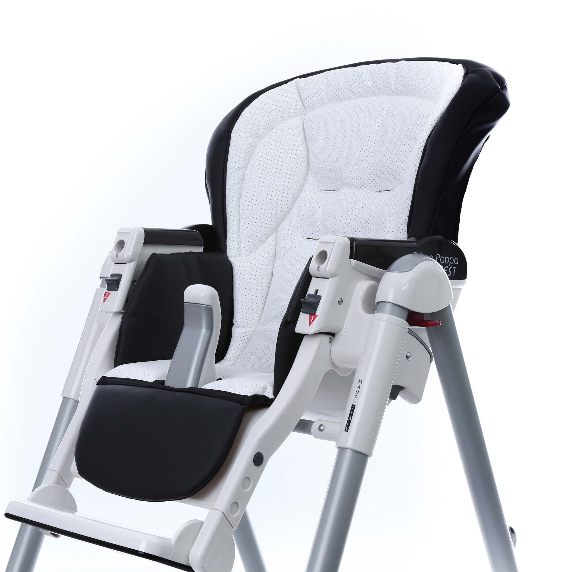 Чехол сидения Esspero Sport к стульчику для кормления Peg-Perego Best Black/White