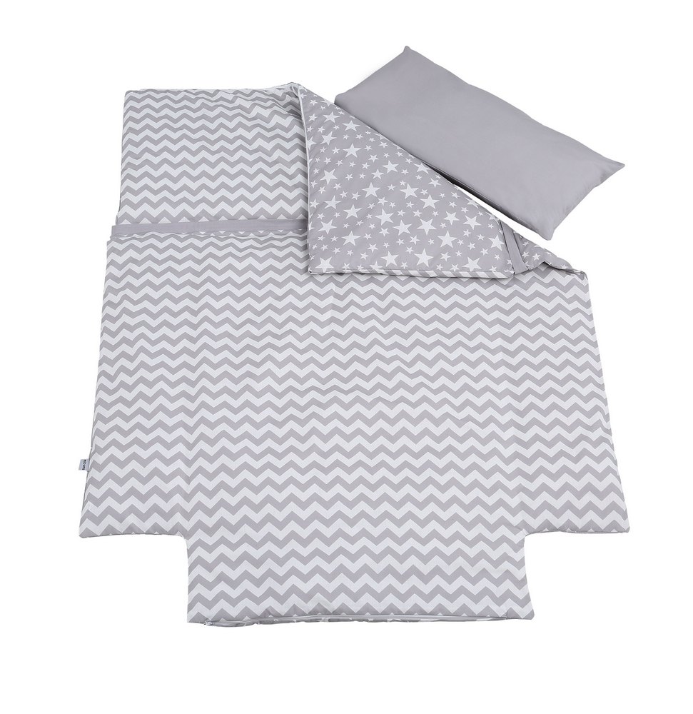 Одеяло с пододеяльником наволочка Micuna Harmony Plus TX-1761 120х60 Etnico Grey