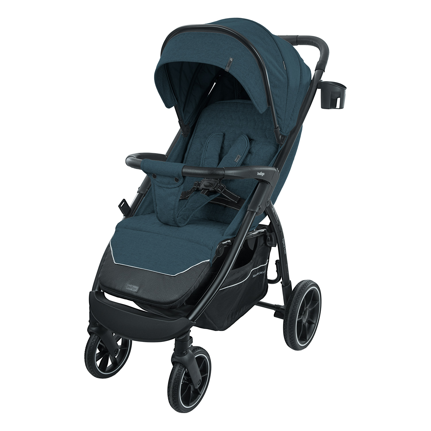 Прогулочная коляска INDIGO EPICA LUX S синий