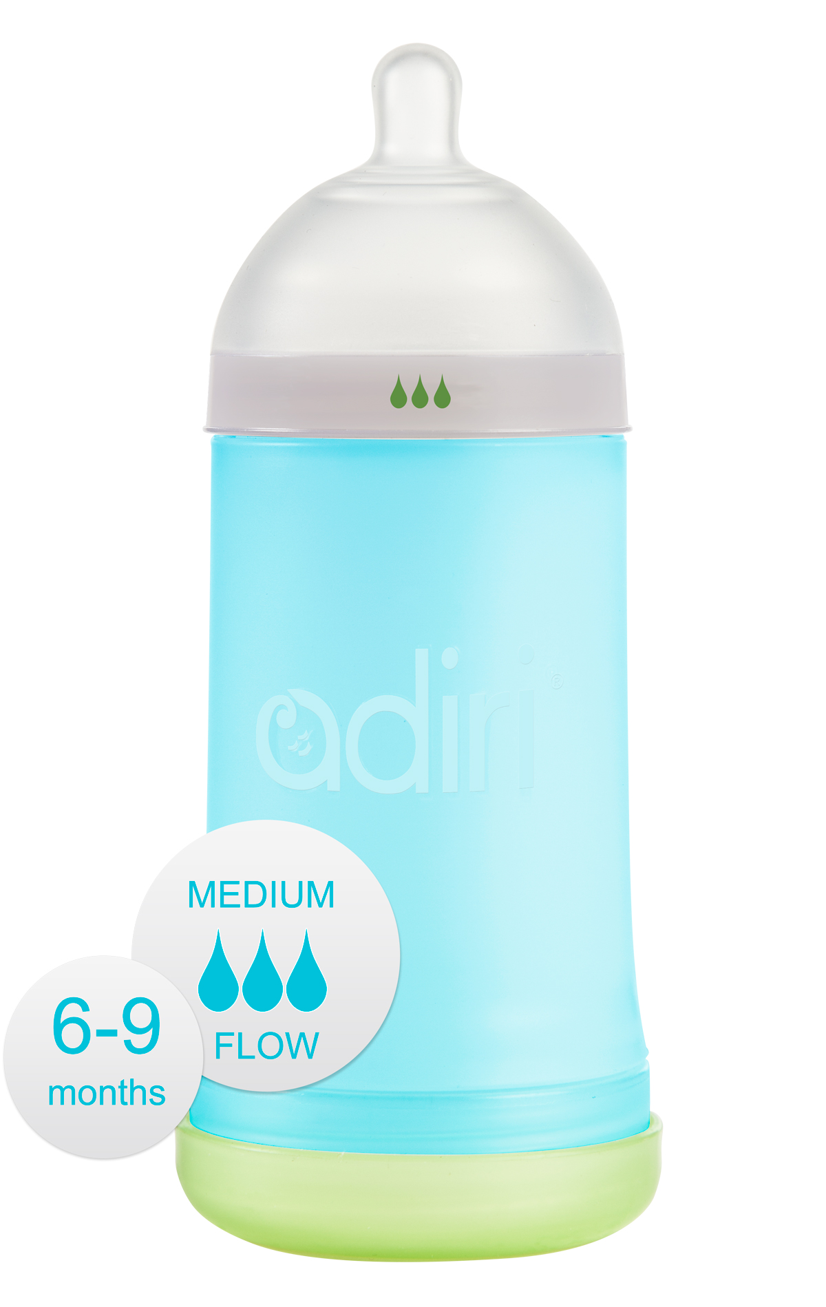 Бутылочка Adiri NxGen Medium Flow (6-9 мес., 281 ml)