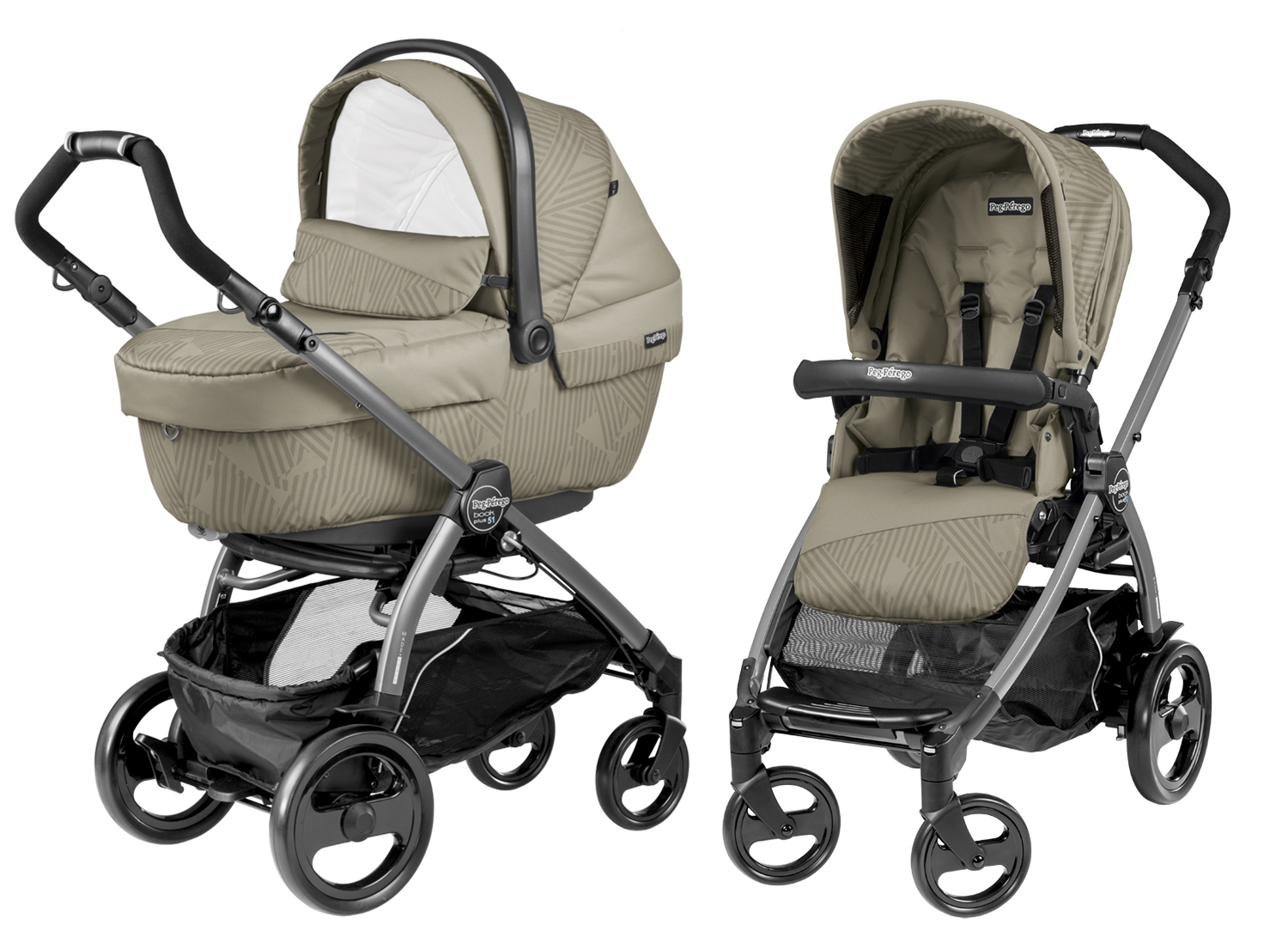 Peg-Perego Book Plus 51 Modular Geo Beige