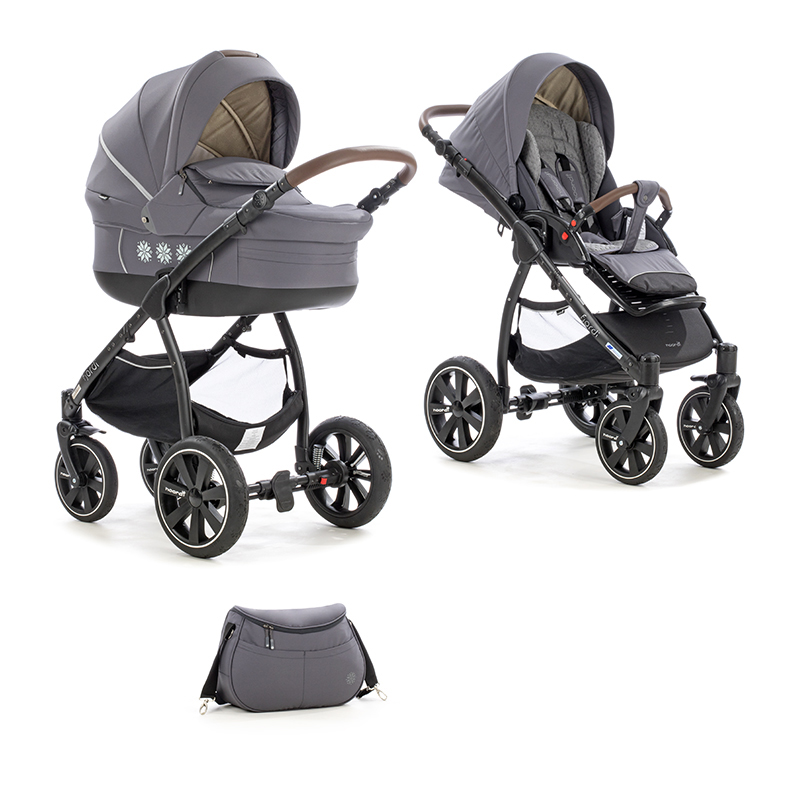 Коляска 2 в 1 Noordi Fjordi Sport Deep Grey 851