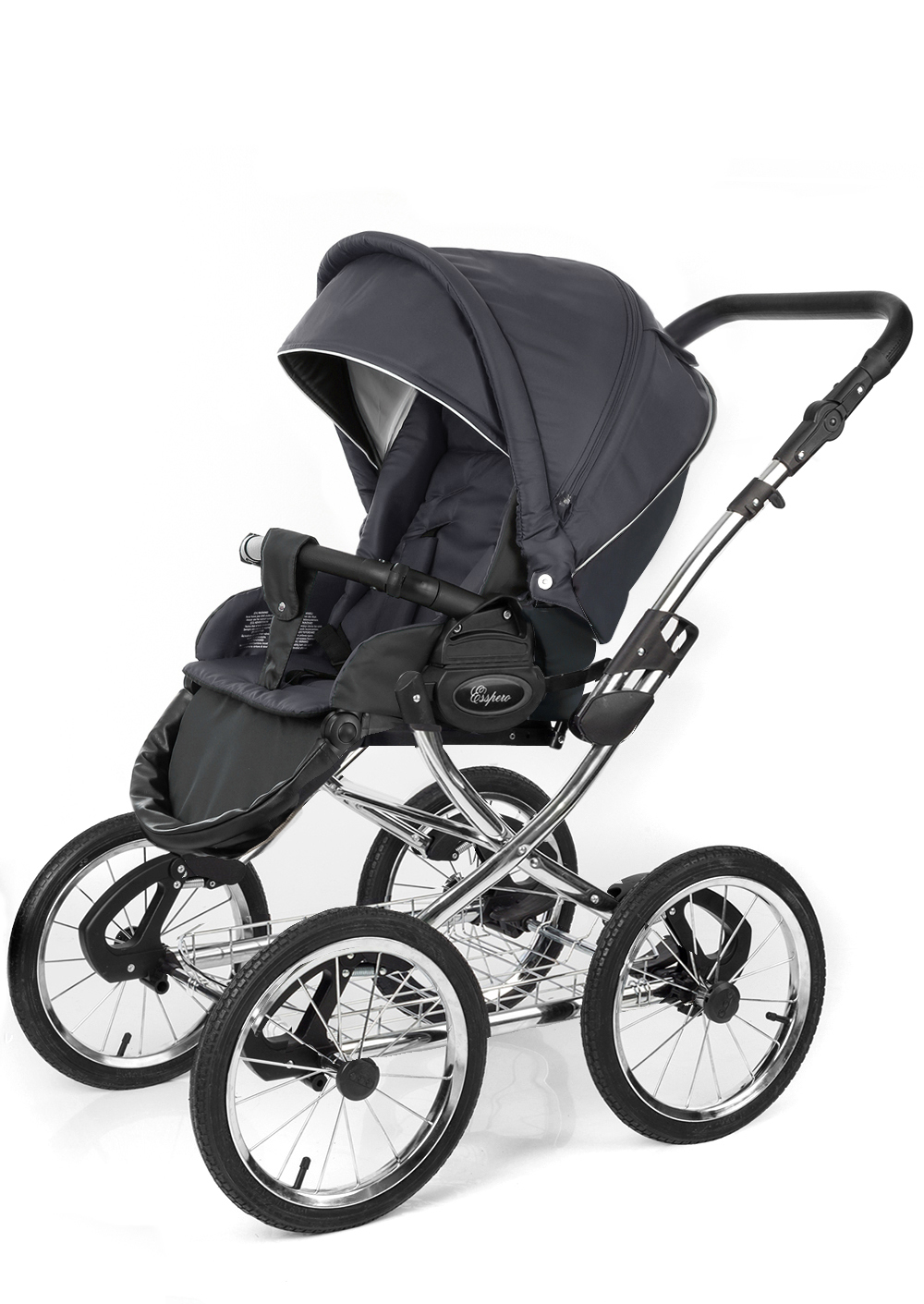 Прогулочная коляска Esspero Classic Alu (шасси Chrome) Dark