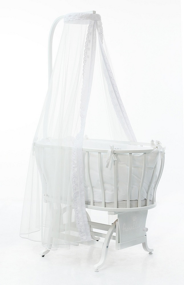 Колыбель Fiorellino Berlin New овальная White