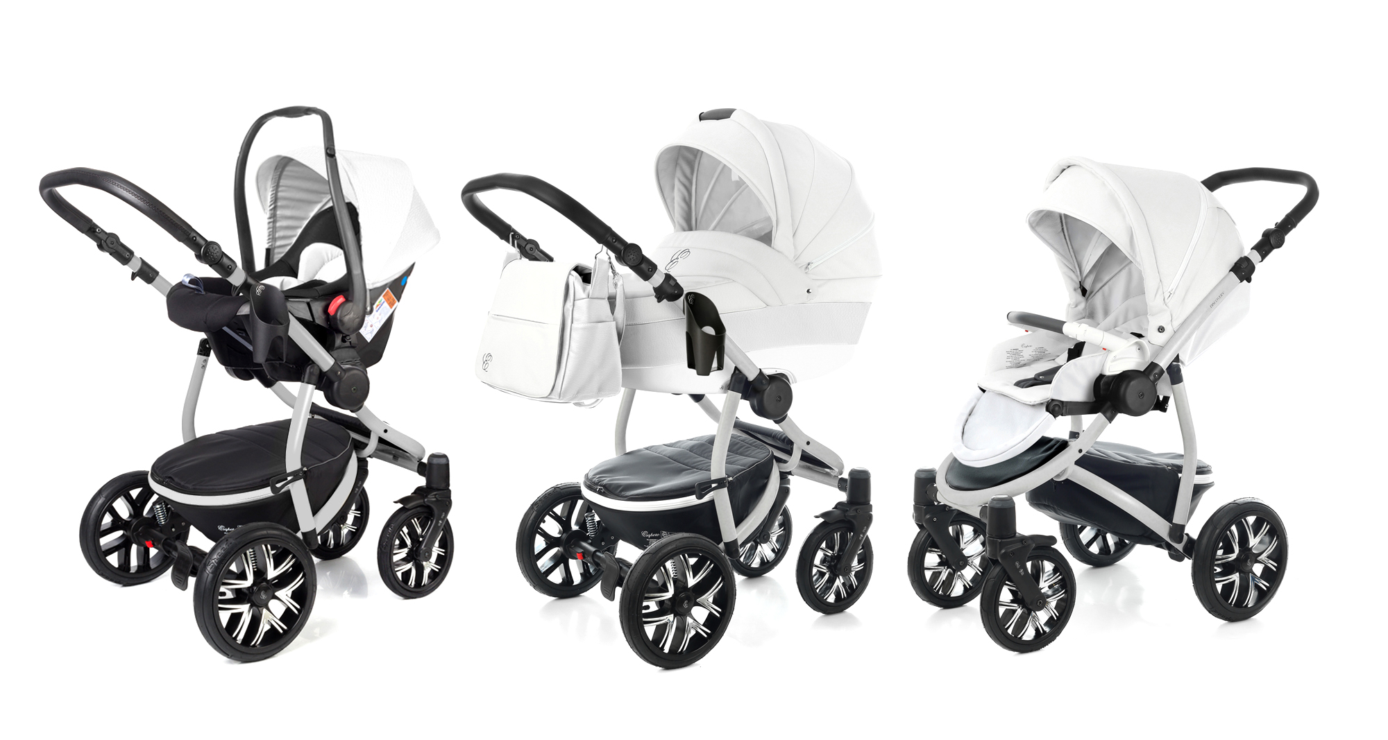Коляска 3 в 1 Esspero Grand Discovery (шасси Grey) Argtic leatherette