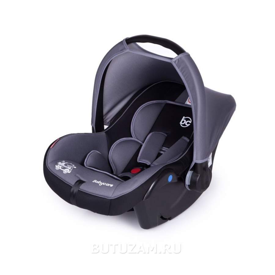 Автокресло Baby Care Lora Серый/Черный