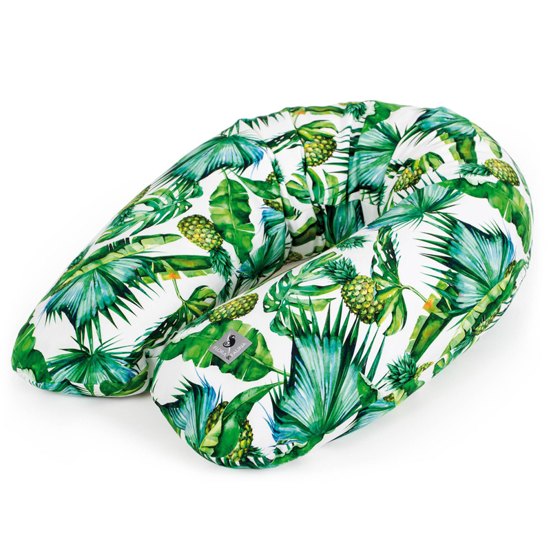 Подушка для кормления Ceba Baby Physio Multi Flora Fauna трикотажная Pina W-741-099-545