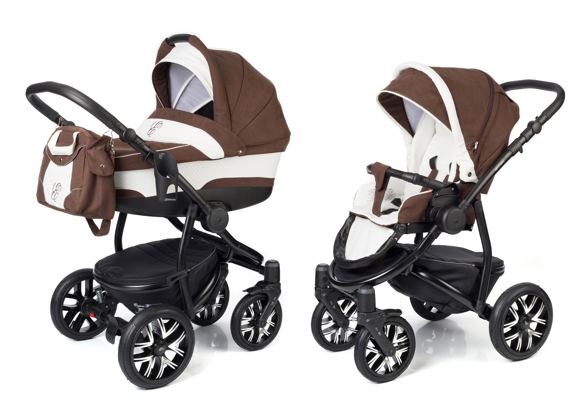 Коляска 2 в 1 Esspero Discovery (шасси Black) Chek
