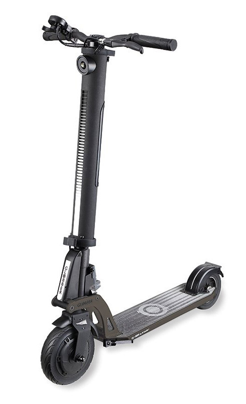 Электросамокат Globber ONE K E-MOTION черный-свинцовый-серый