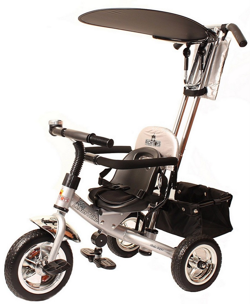 Велосипед трехколесный Jetem Lexus Trike Next Generation (10%) серебро