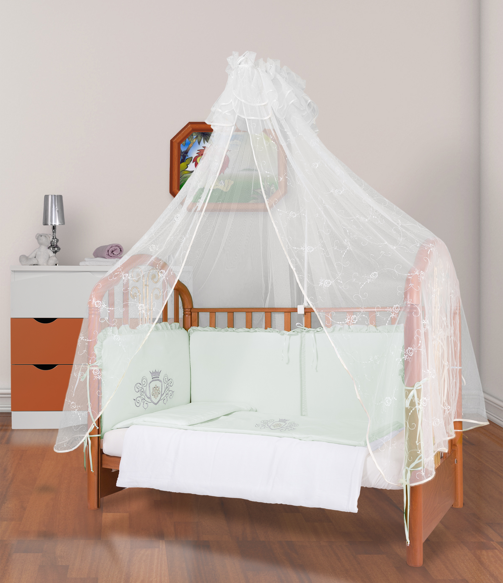 Комплект постельного белья Esspero Crown light green