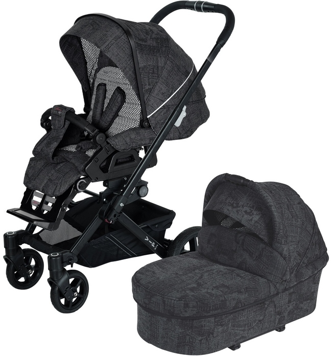 Коляска 2 в 1 Hartan VIP GTS XL 610 (без сумки)
