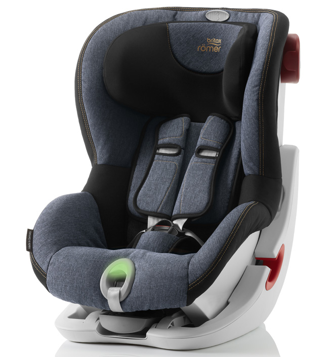 Автокресло Britax Römer King II ATS Blue Marble