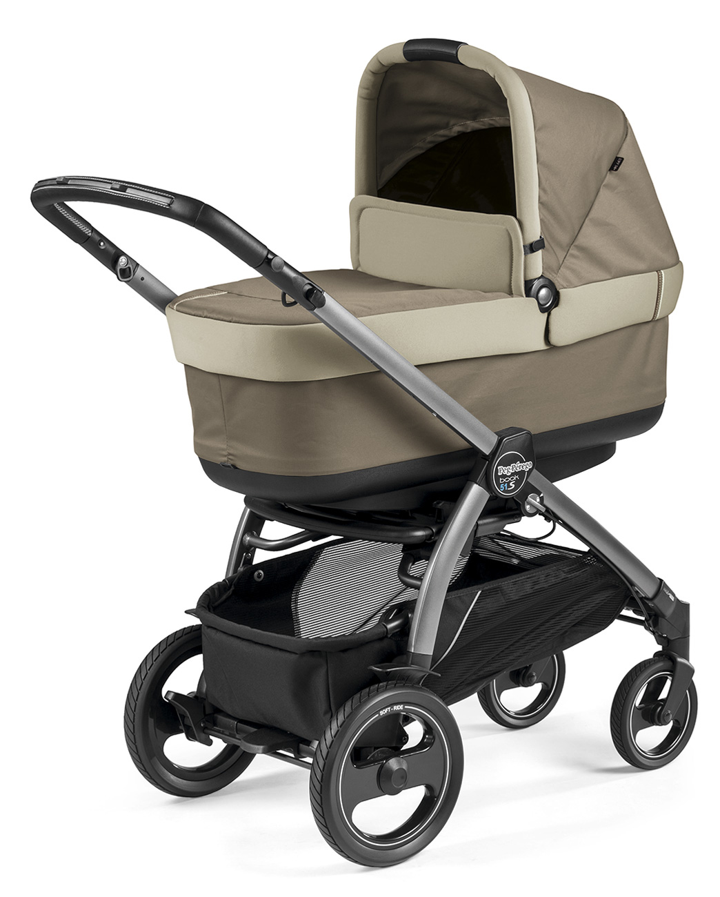 Коляска для новорожденных Peg-Perego Book Plus 51 S POP UP Class Beige