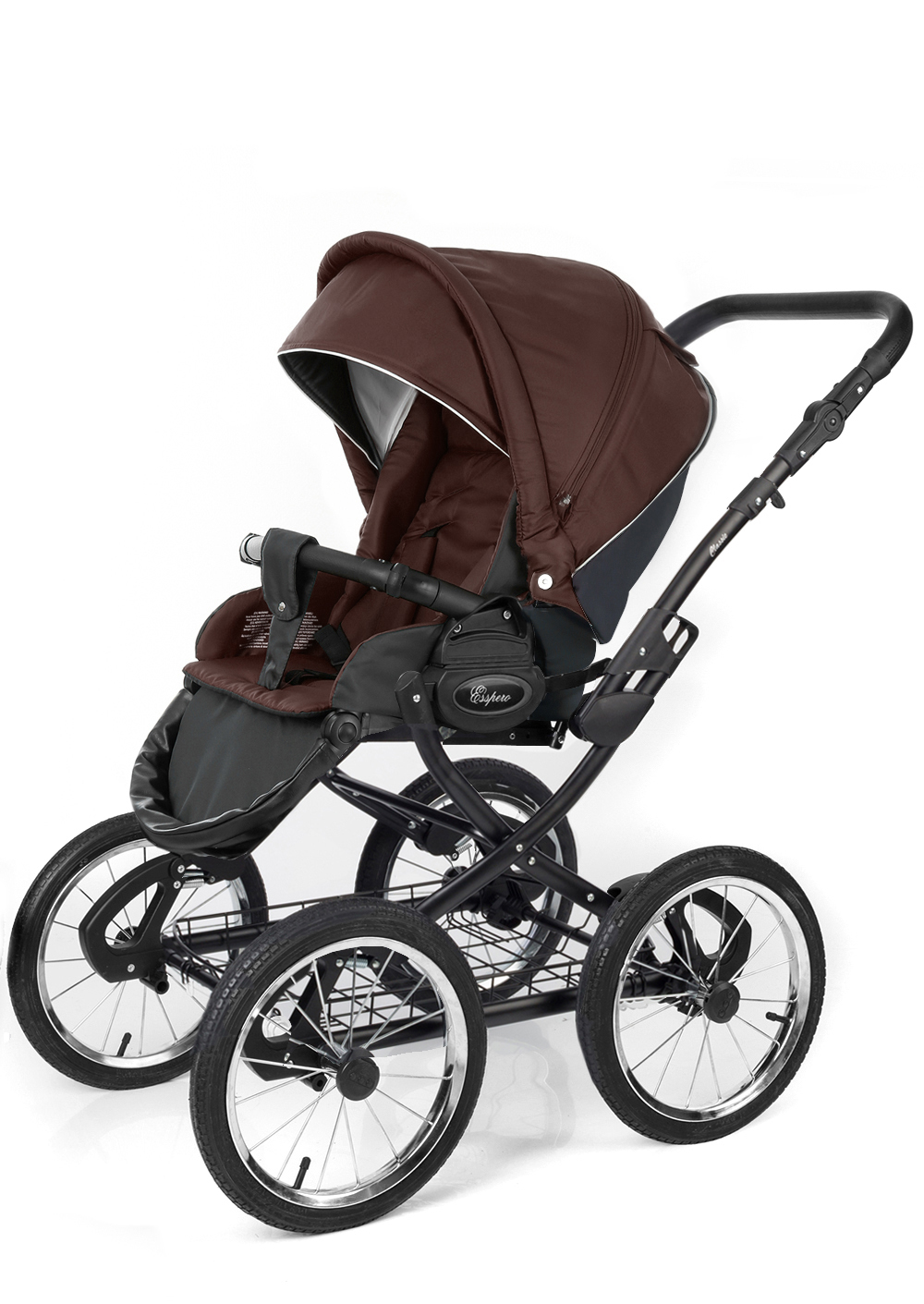 Прогулочная коляска Esspero Classic Alu (шасси Black) Brown