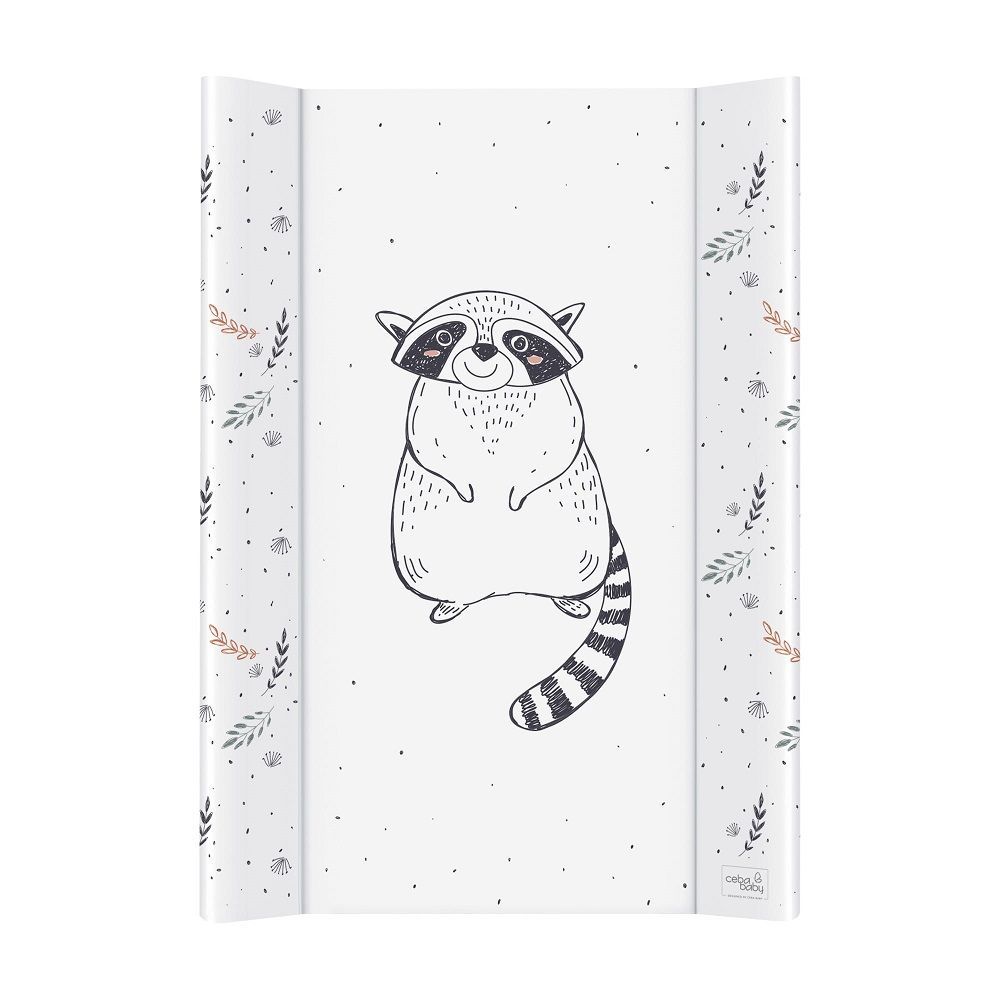 Пеленальный матрасик Ceba Baby Comfort 80 см без изголовья на кровать 125x65 см W-212 Raccoon